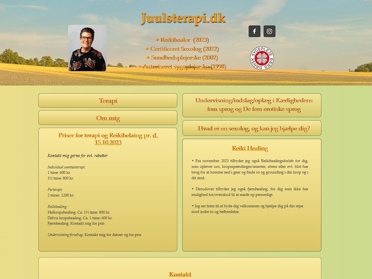 Juulsterapi tidligere design